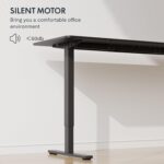 Bureau assis-debout électrique 160×80 cm