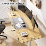 Bureau assis-debout électrique 160×80 cm