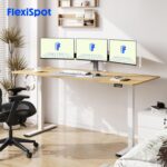 Bureau assis-debout électrique 160×80 cm