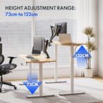 Bureau assis-debout électrique 160×80 cm