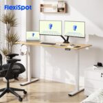 Bureau assis-debout électrique 160×80 cm