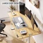 Bureau assis-debout électrique 160×80 cm