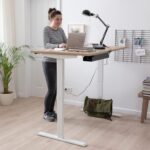 Bureau assis-debout électrique 160×80 cm
