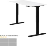 Bureau assis-debout électrique 160×80 cm