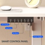 Bureau assis-debout électrique 160×80 cm
