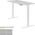 Bureau assis-debout électrique 160×80 cm