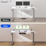 Bureau assis-debout électrique 160×80 cm