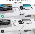 Bureau assis-debout électrique 160×80 cm