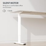 Bureau assis-debout électrique 160×80 cm