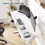 Bureau assis-debout électrique 160×80 cm