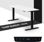 Bureau assis-debout électrique 160×80 cm