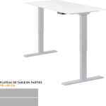 Bureau assis-debout électrique 160×80 cm