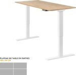 Bureau assis-debout électrique 160×80 cm