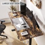 Bureau assis-debout électrique 160×80 cm