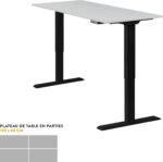 Bureau assis-debout électrique 160×80 cm