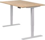 Bureau assis-debout électrique 160×80 cm