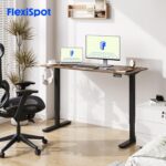 Bureau assis-debout électrique 160×80 cm