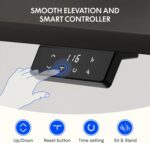 Bureau assis-debout électrique 160×80 cm