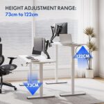 Bureau assis-debout électrique 160×80 cm