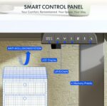 Bureau assis-debout électrique 160×80 cm