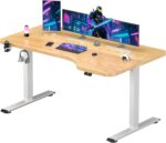 Bureau assis-debout électrique 180×80 cm 4 pieds