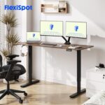 Bureau assis-debout électrique 160×80 cm