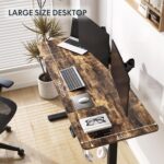 Bureau assis-debout électrique 160×80 cm