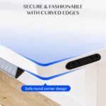 Bureau assis-debout électrique 160×80 cm