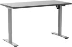 Bureau assis-debout électrique 160×80 cm