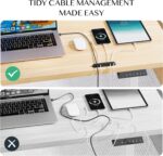 Bureau assis-debout électrique 160×80 cm