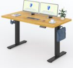 Bureau assis-debout électrique 160×80 cm