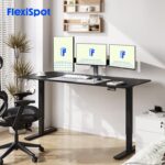 Bureau assis-debout électrique 160×80 cm