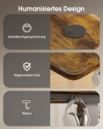 Bureau assis-debout électrique 200×80 cm avec support d’écran