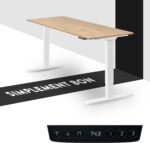 Bureau assis-debout électrique 160×80 cm