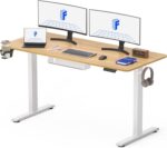 Bureau assis-debout électrique 160×80 cm