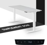 Bureau assis-debout électrique 160×80 cm