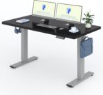 Bureau assis-debout électrique 160×80 cm