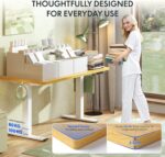 Bureau assis-debout électrique 160×80 cm