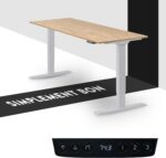 Bureau assis-debout électrique 160×80 cm
