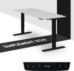 Bureau assis-debout électrique 160×80 cm
