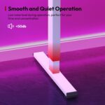 Bureau assis-debout électrique 180×80 cm 4 pieds