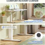 Bureau assis-debout électrique 160×80 cm