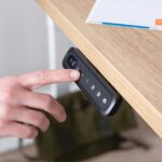 Bureau assis-debout électrique 160×80 cm