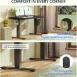 Bureau assis-debout électrique 160×80 cm