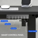 Bureau assis-debout électrique 160×80 cm