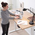 Bureau assis-debout électrique 160×80 cm