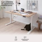 Bureau assis-debout électrique 160×80 cm