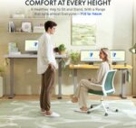 Bureau assis-debout électrique 160×80 cm