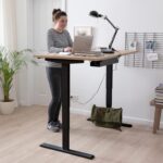 Bureau assis-debout électrique 160×80 cm