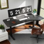 Bureau assis-debout électrique 160×80 cm